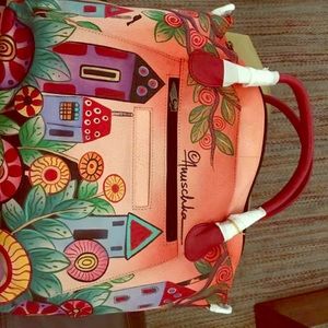 Hand Painted Anuschka Bag